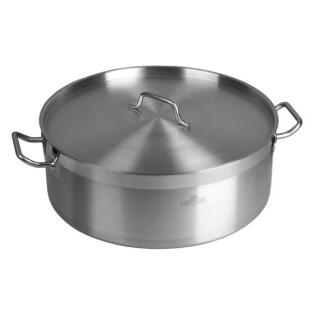 кт855 Котел 35 л низкий профессиональный (Д-500мм, В-180 мм) Luxstahl